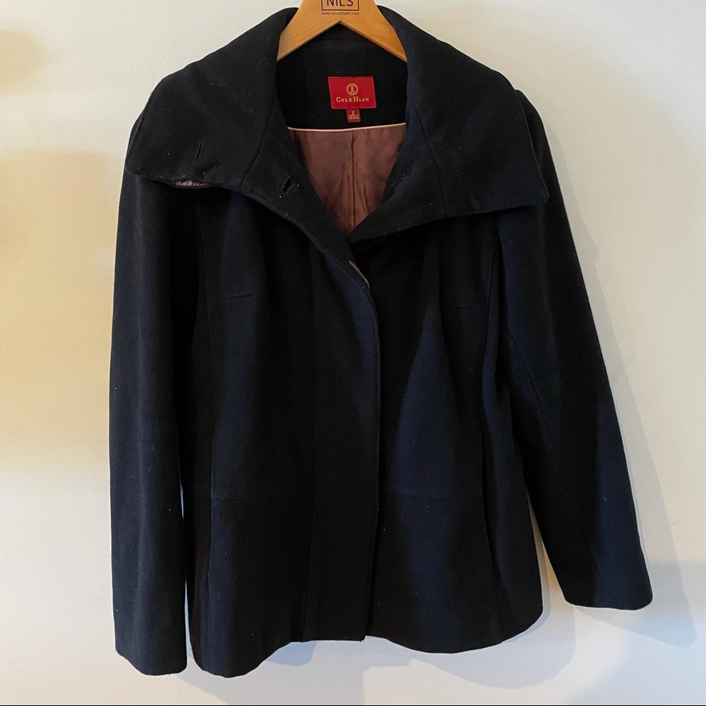 Cole Haan wool jacket GUC Sz 2